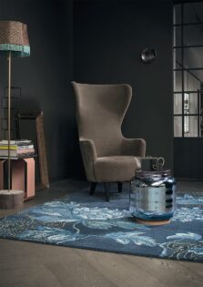 Fabled Floral Navy 37508 rug by Wedgwood