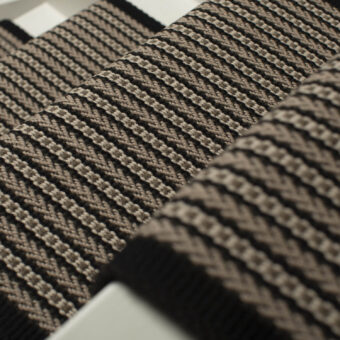Ixworth Lamp Black stair runner by Roger Oates