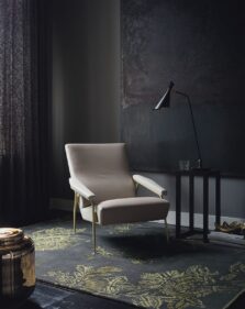 Tonquin Charcoal 37005 rug by Wedgwood