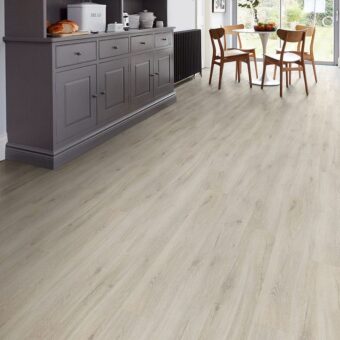 View of Nordic Oak, White 3497 luxury vinyl tile by Cavalio