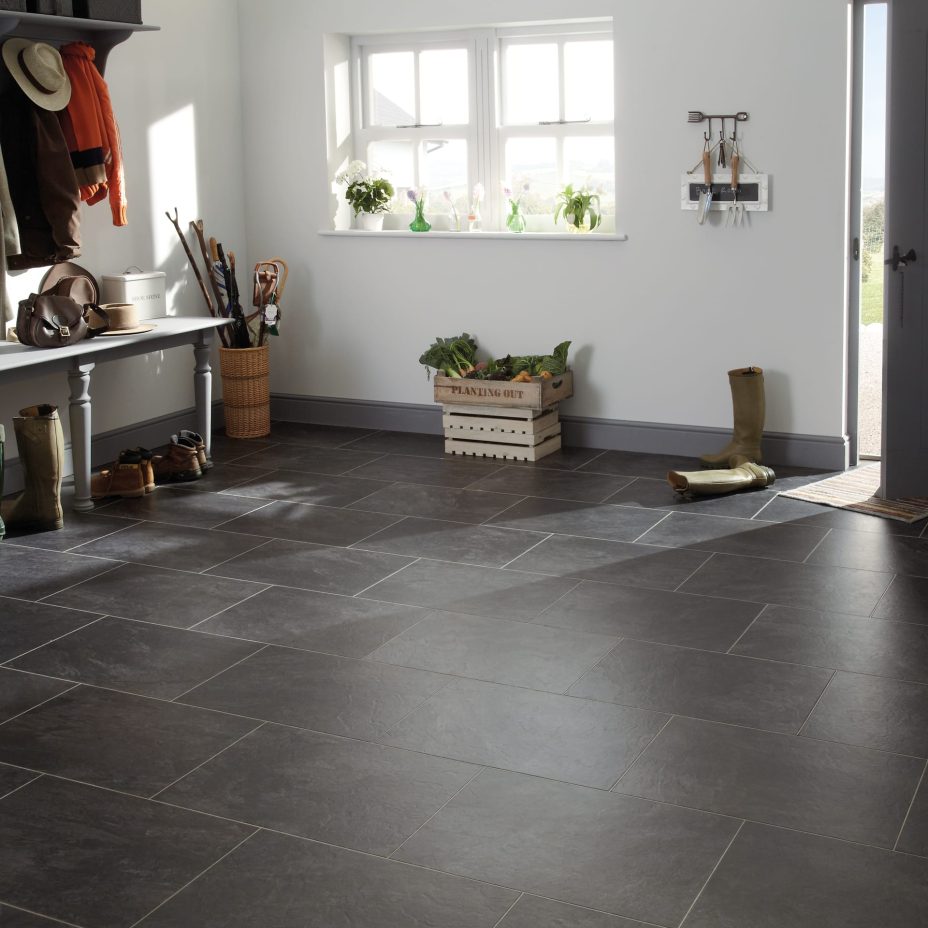 View of LM06 Canberra luxury vinyl tile by Karndean