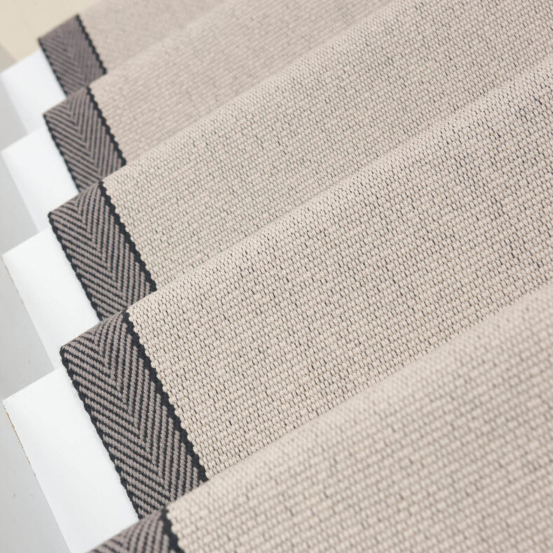 Hanover Oatmeal stair runner by Roger Oates