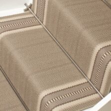 Westport Nougat stair runner by Roger Oates