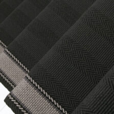 Henley Soft Black stair runner by Roger Oates