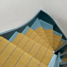 Hadston - Moroccan Mustard stair runner by Off The Loom