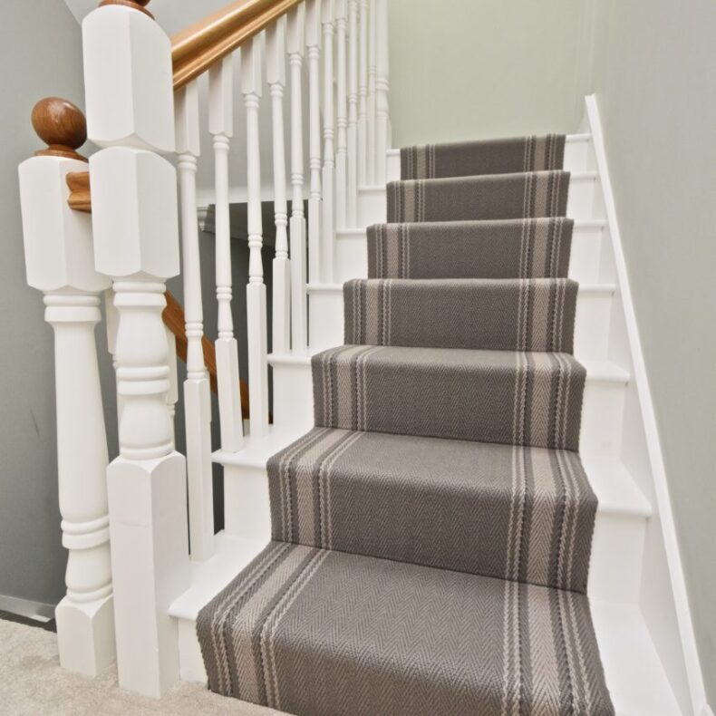 Gainford - Clay stair runner by Off The Loom