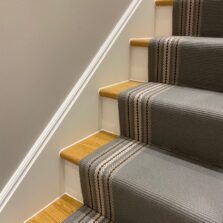 Brampton - Seaweed stair runner by Off The Loom