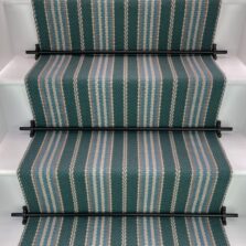 Lintzford - Viridian stair runner by Off The Loom