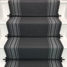 Gainford - Urban Grey stair runner by Off The Loom