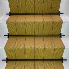 Hadston - Moroccan Mustard stair runner by Off The Loom
