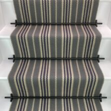 Lintzford - Petrol stair runner by Off The Loom