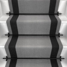 Ashington - Stonington Grey stair runner by Off The Loom