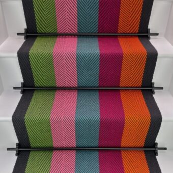 Stannington - Wren stair runner by Off The Loom