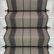 Broomley - Suede stair runner by Off The Loom