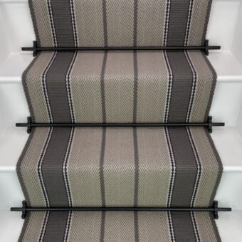 Broomley - Suede stair runner by Off The Loom