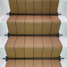 Hadston - Gingerbread Spice stair runner by Off The Loom