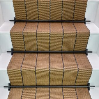 Hadston - Gingerbread Spice stair runner by Off The Loom