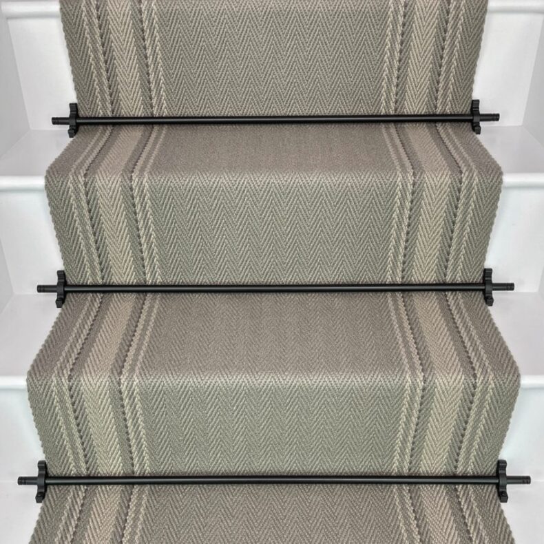 Gainford - Clay stair runner by Off The Loom