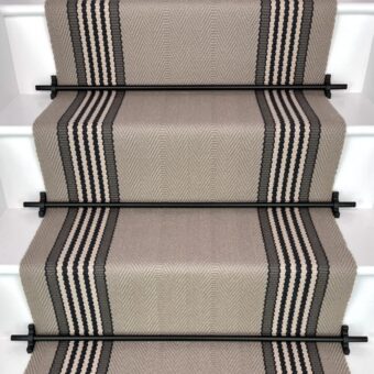 Berwick - Moonstone stair runner by Off The Loom