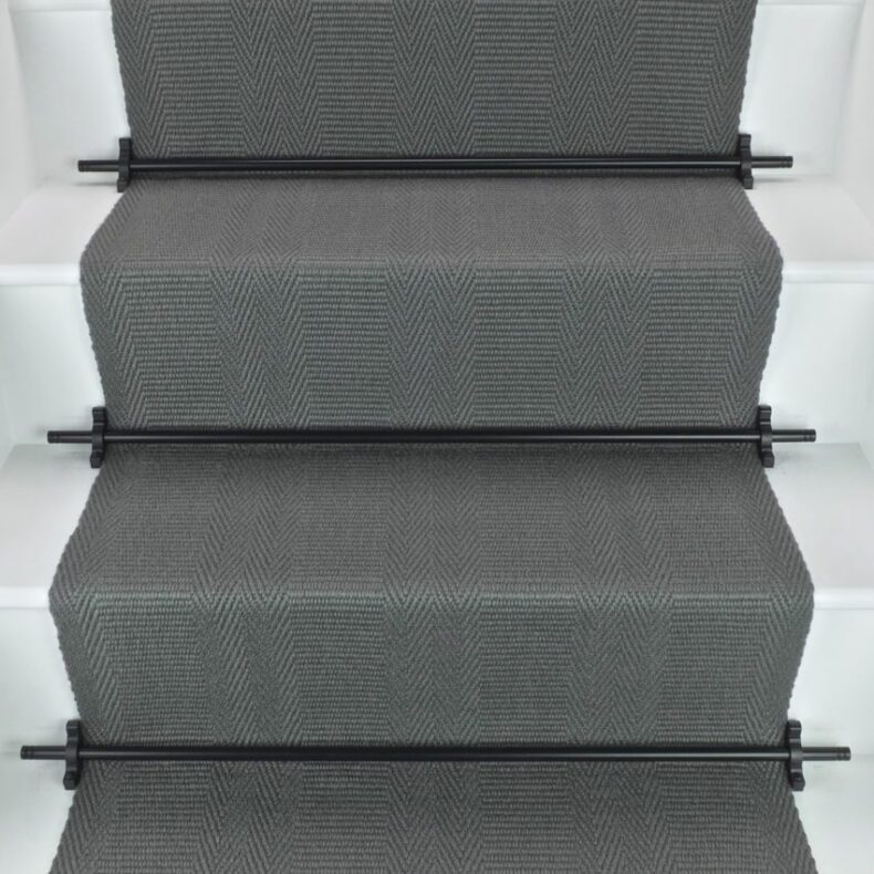 Morden - Flint stair runner by Off The Loom