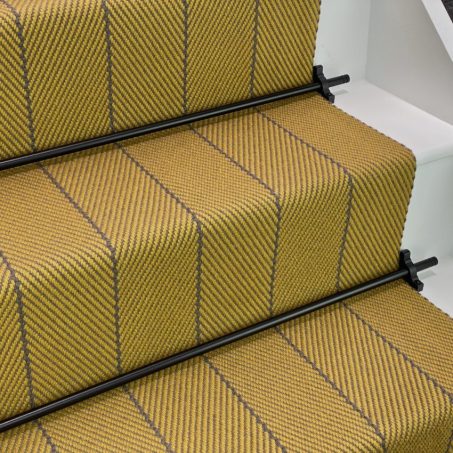 Hadston - Moroccan Mustard stair runner by Off The Loom