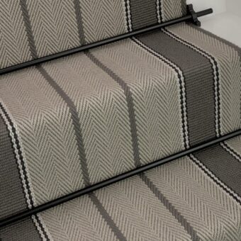 Broomley - Suede stair runner by Off The Loom