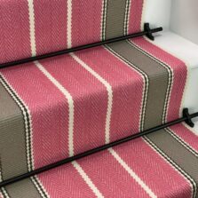 Broomley - Erika Pink stair runner by Off The Loom