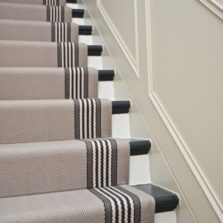 Berwick - Moonstone stair runner by Off The Loom
