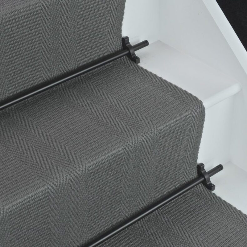 Morden - Flint stair runner by Off The Loom