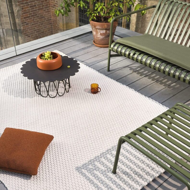 Lace White Sand Outdoor 497009 rug by Brink