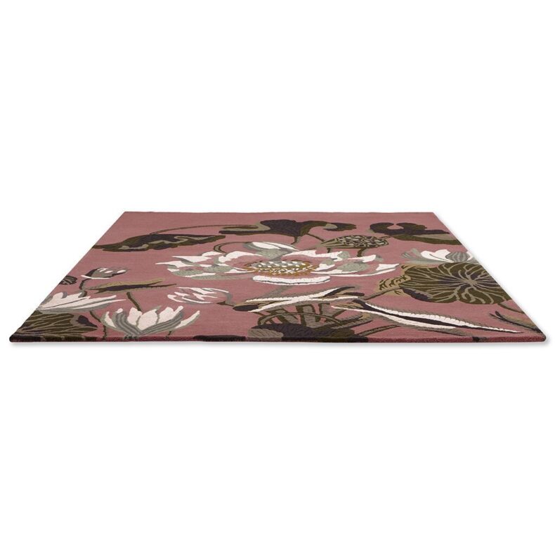 Waterlily Dusty Rose 38602 rug by Wedgwood