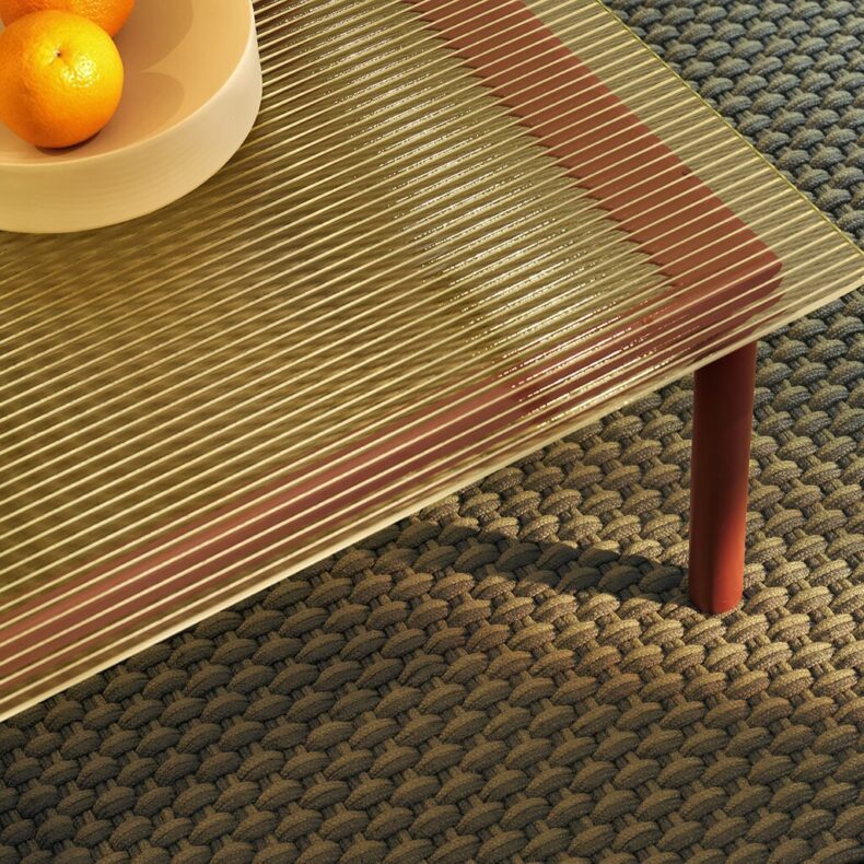 Lace Thyme Pine Outdoor 497207 rug by Brink
