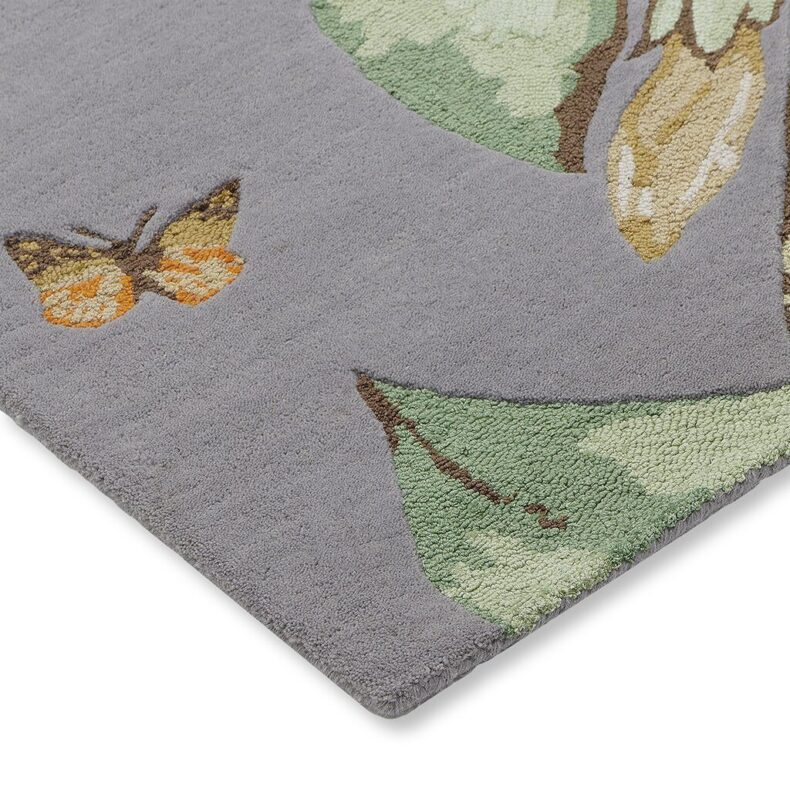 Hummingbird Grey 37804 rug by Wedgwood