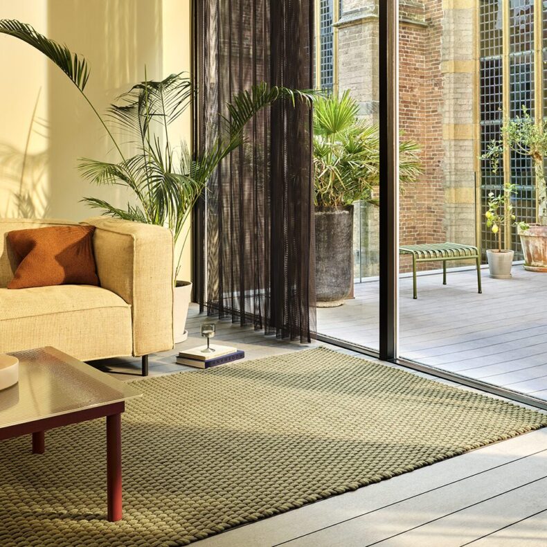 Lace Thyme Pine Outdoor 497207 rug by Brink