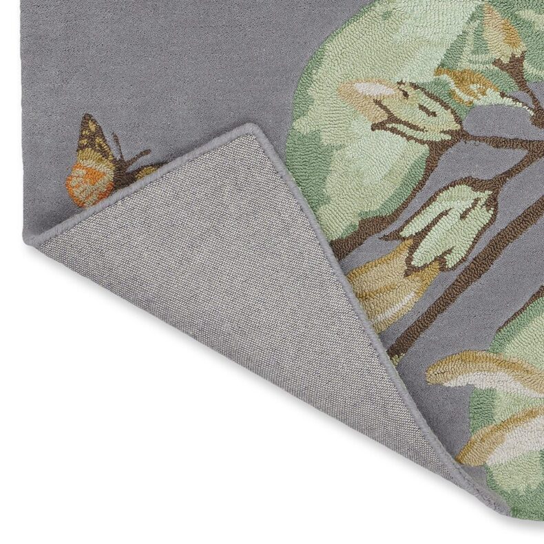 Hummingbird Grey 37804 rug by Wedgwood