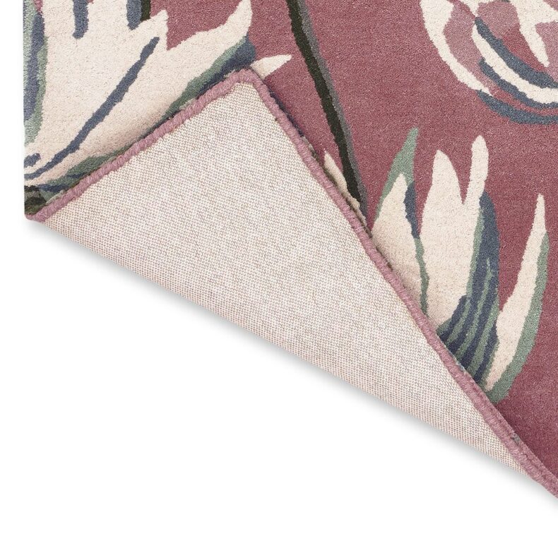 Waterlily Dusty Rose 38602 rug by Wedgwood