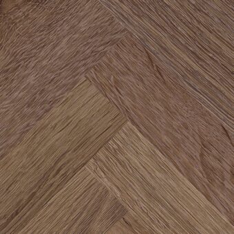 View of Highland Oak - Chocolate Herringbone (Maximus Click) luxury vinyl tile by Invictus