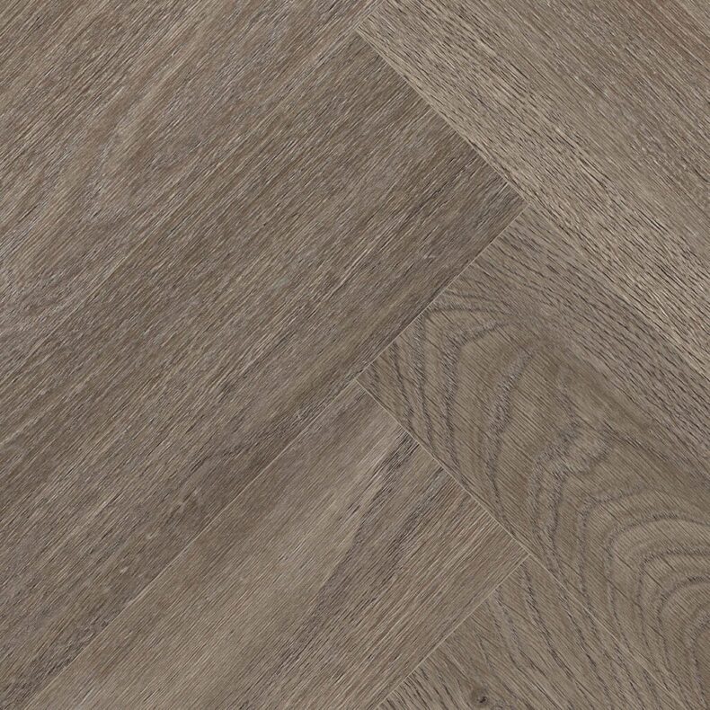 View of New England Oak - Dusk Herringbone luxury vinyl tile by Invictus