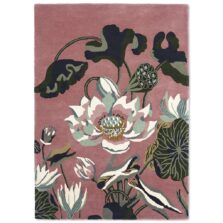 Waterlily Dusty Rose 38602 rug by Wedgwood
