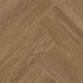View of New England Oak - Toffee Herringbone luxury vinyl tile by Invictus