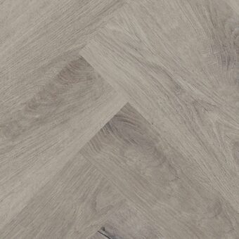 View of Royal Oak - Dove Herringbone luxury vinyl tile by Invictus