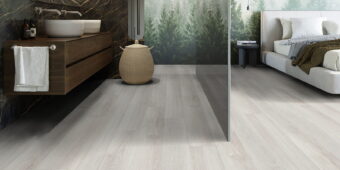 View of French Oak - Polar (Maximus Click) luxury vinyl tile by Invictus