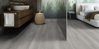 View of French Oak - Storm (Maximus Click) luxury vinyl tile by Invictus