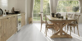View of French Oak - Polar (Maximus) luxury vinyl tile by Invictus