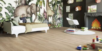View of French Oak - Sun (Maximus) luxury vinyl tile by Invictus