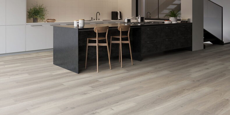 View of Highland Oak - Canyon (Maximus Click) luxury vinyl tile by Invictus