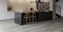 View of Highland Oak - Canyon Herringbone (Maximus) luxury vinyl tile by Invictus