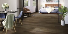 View of Highland Oak - Chocolate (Maximus) luxury vinyl tile by Invictus