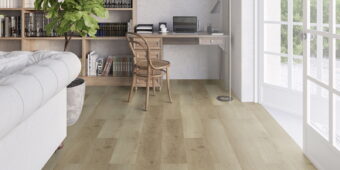 View of Highland Oak - Classic (Maximus Click) luxury vinyl tile by Invictus