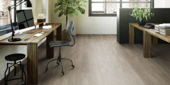 View of New England Oak - Dusk luxury vinyl tile by Invictus